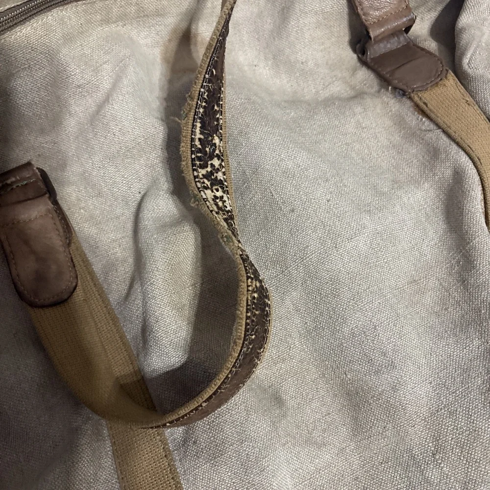 Rare Vintage Banana Republic Duffel Bag 